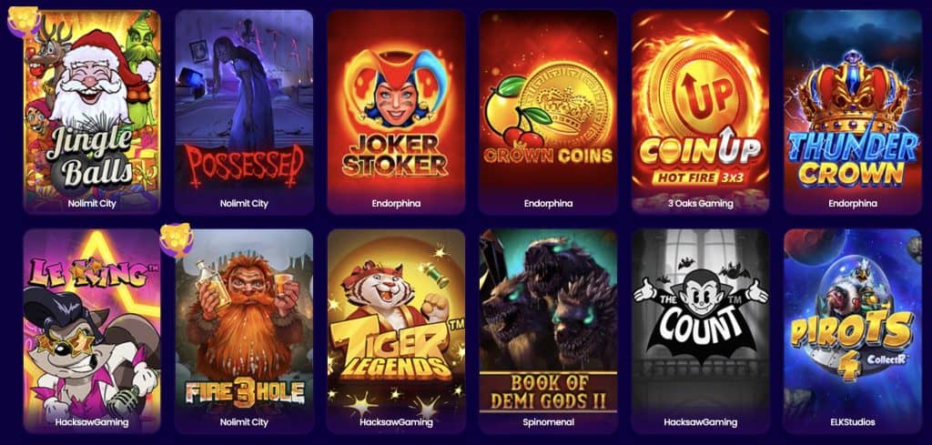 WazBee Casino žaidimų