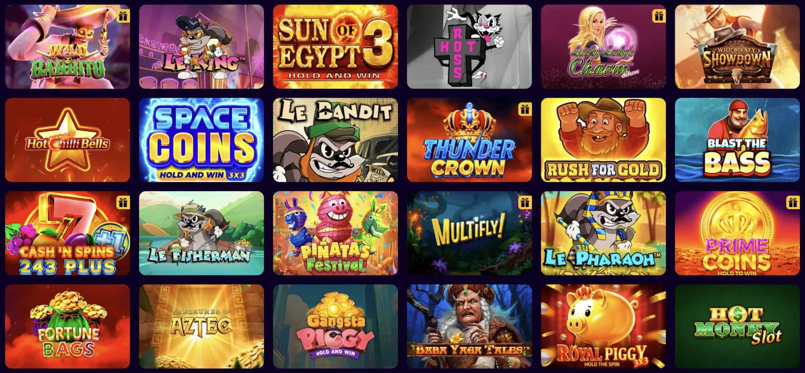 Irwin Casino Lošimo automatai