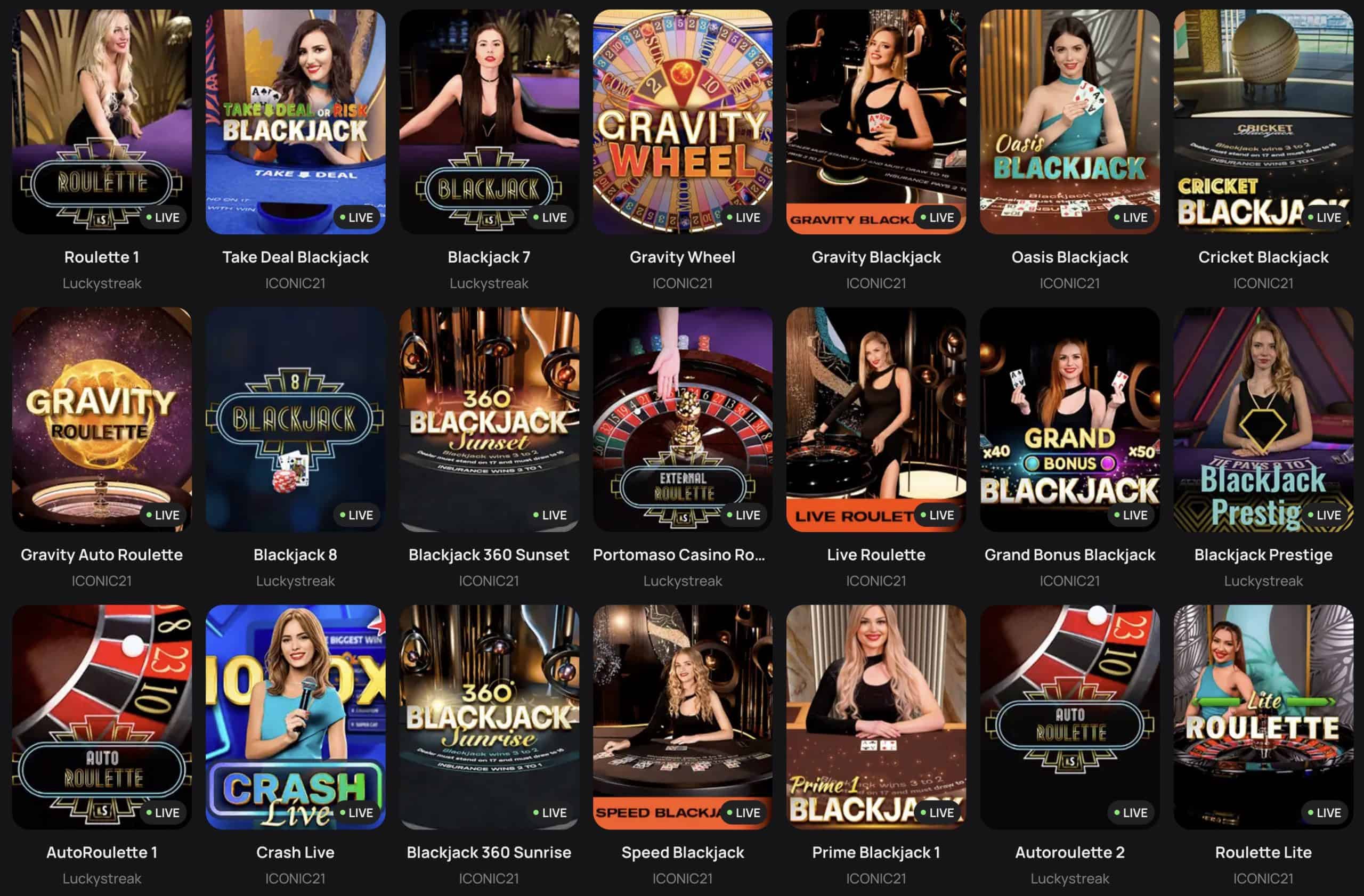 Flagman Casino - žaidimai gyvai